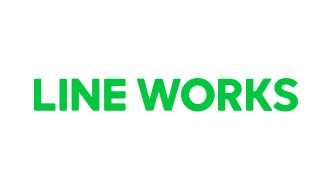 ロゴ：LINE WORKS
